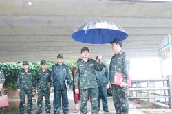Mưa lớn tại Đà Nẵng, quân đội bố trí lực lượng, phương tiện ứng trực các khu vực xung yếu