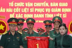 Hơn 2.200 mẫu sinh phẩm hài cốt liệt sĩ được đưa đi giám định