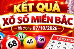 Kết quả xổ số miền Bắc hôm nay ngày 07/10/2026