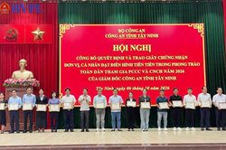 VKSND tỉnh Tây Ninh - điển hình tiên tiến trong phong trào phòng cháy, chữa cháy và cứu nạn cứu hộ 2026