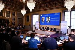 Giải Nobel Hóa học 2026 vinh danh hai nhà khoa học Pháp và Nhật Bản