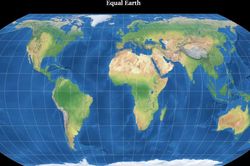 Từ phép chiếu Mercator đến Equal Earth: Bản đồ thế giới thay đổi ra sao?