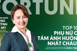 Bà Đặng Huỳnh Ức My lần thứ hai vào Top 100 phụ nữ quyền lực châu Á