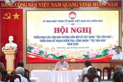 Xã Chiên Đàn có 41 tộc họ được công nhận danh hiệu 'Tộc văn hóa'