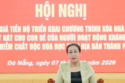 Hoàn thành xóa 127 nhà tạm cho con đẻ người nhiễm chất độc hóa học trước ngày 22/12/2026