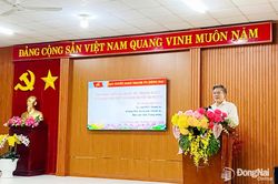 Xã Long Phước học tập, quán triệt nghị quyết về triển khai đường lối đối ngoại của Đảng