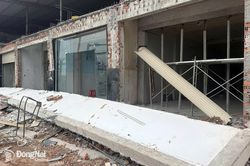 Sập đổ công trình làm 1 người tử vong, 2 người bị thương