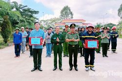 Phường An Bình: Diễn tập chiến đấu phòng thủ và xử lý tình huống thực binh