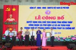 Phú Hựu: Tự hào Xã An toàn khu, vững bước trong kỷ nguyên mới