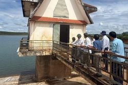 Kiểm tra công tác quản lý, vận hành an toàn hồ chứa Ia Mơr và tiến độ sửa chữa hồ Ia Ring