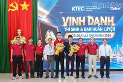Bản lĩnh của nam sinh chinh phục huy chương kỹ năng nghề thế giới