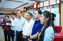 Đoàn giám sát chuyên đề của Ủy ban Khoa học, Công nghệ và Môi trường làm việc tại Lạng Sơn