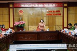 Họp thống nhất kế hoạch tổ chức cưỡng chế thu hồi đất để thực hiện dự án Khu đô thị Green Garden