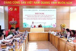 Lào Cai lấy ý kiến góp ý đối với 3 dự thảo luật trình Kỳ họp thứ 2, Quốc hội khóa XVI