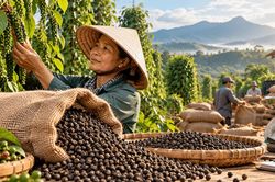 Giá tiêu hôm nay 7/10/2026: Đồng loạt giảm tới 1.500 đồng/kg, Lâm Đồng vẫn giữ mức cao nhất