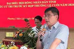 Cử tri Phường 2 Bảo Lộc, Phường 3 Bảo Lộc và xã Bảo Lâm 5 kiến nghị nhiều vấn đề dân sinh