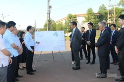 Đoàn Đại sứ quán Nhật Bản tại Hà Nội khảo sát các dự án, tìm hiểu cơ hội đầu tư tại Tuyên Quang