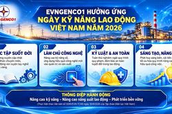 EVNGENCO1 hưởng ứng Ngày Kỹ năng lao động Việt Nam năm 2026