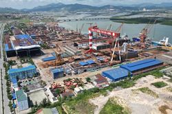 Cận cảnh quy trình đóng tàu hiện đại tại Công ty Đóng tàu Hạ Long