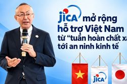 JICA mở rộng hỗ trợ Việt Nam từ 'tuần hoàn chất xám' tới an ninh kinh tế
