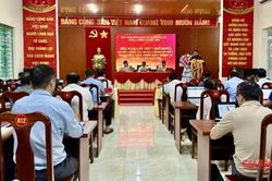 Hội nghị Ban Chấp hành Đảng bộ xã Quảng Lâm lần thứ 7 (mở rộng)