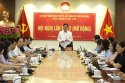 Phó Bí thư Tỉnh ủy, Chủ tịch Ủy ban MTTQ tỉnh Vũ Hồng Quang: MTTQ, các tổ chức chính trị - xã hội hướng mạnh về cơ sở
