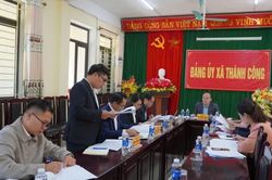 Đảng ủy xã Thành Công chỉ đạo xây dựng vùng Phja Đén trở thành trung tâm của xã