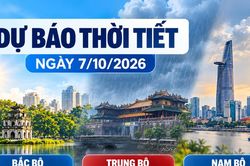 Thời tiết hôm nay 7/10: Bắc bộ ngày nắng, Huế - Đà Nẵng mưa rất lớn