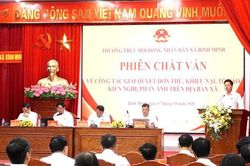 Xã Bình Minh giải quyết đơn thư, khiếu nại đạt 91,56%