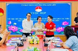 Phường Kim Liên thông tin phương án hỗ trợ tiểu thương chợ Kim Liên