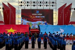 Thanh niên lan tỏa tình yêu Tổ quốc trong chuỗi hoạt động kỷ niệm 70 năm