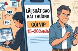 Gửi tiết kiệm lãi suất cao: Cẩn trọng mất quyền kiểm soát tài khoản, mất tiền