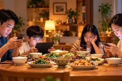 Bữa cơm không màn hình: Đừng để người thân cô đơn ngay bên mâm cơm gia đình