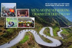 Những mô hình mới mở đường cho kinh tế du lịch vùng cao