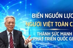 Biến nguồn lực người Việt toàn cầu thành sức mạnh phát triển quốc gia