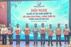 Đà Nẵng: Chủ động xây dựng lực lượng xung kích ứng phó thiên tai từ cơ sở