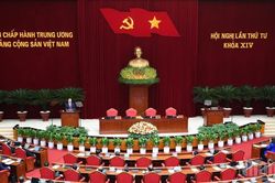 Bế mạc Hội nghị lần thứ tư Ban Chấp hành Trung ương Đảng khóa XIV