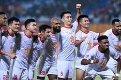 Hồng Lĩnh Hà Tĩnh đánh bại Thể Công Viettel 3-1 ngay tại Hàng Đẫy