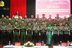 Nâng cao kỹ năng bảo vệ môi trường cho Công an cấp xã