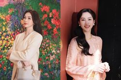[GALLERY] Hoa hậu Đặng Thu Thảo đẹp nao lòng ở tuổi 35