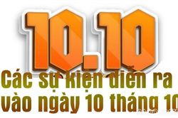 Ngày 10/10 là ngày gì? Những sự kiện diễn ra vào ngày 10 tháng 10 năm 2026