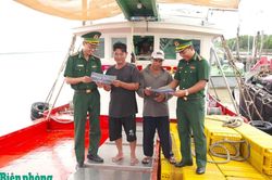 Đồn Biên phòng Trung Bình - Điểm sáng trong chống khai thác IUU