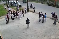 Thanh Hóa: Công an xác minh nhóm học sinh Trường Cao đẳng Ngoại ngữ và Du lịch Việt Nam hỗn chiến