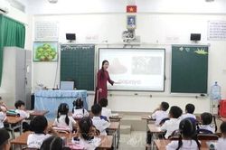 Khi học sinh lớp 1 tự tin nói tiếng Anh