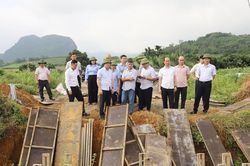 Thanh Hóa thúc tiến độ dự án hạ tầng đô thị 817 tỷ đồng ở Ngọc Lặc