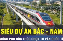 18 GIỜ NGÀY 8-10: Chọn tư vấn quốc tế đường sắt tốc độ cao Bắc - Nam