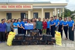 Phụ nữ xã Quảng Bình góp sức vì an sinh cộng đồng