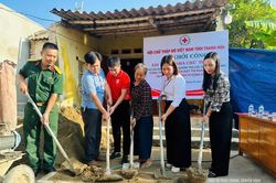 Khởi công xây dựng “Nhà chữ thập đỏ” tại xã Quảng Ninh
