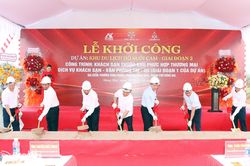 Khởi công xây dựng khách sạn thuộc Dự án Khu du lịch hồ Suối Cam