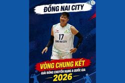 Đội bóng chuyền thành phố Đồng Nai có ngoại binh thứ hai